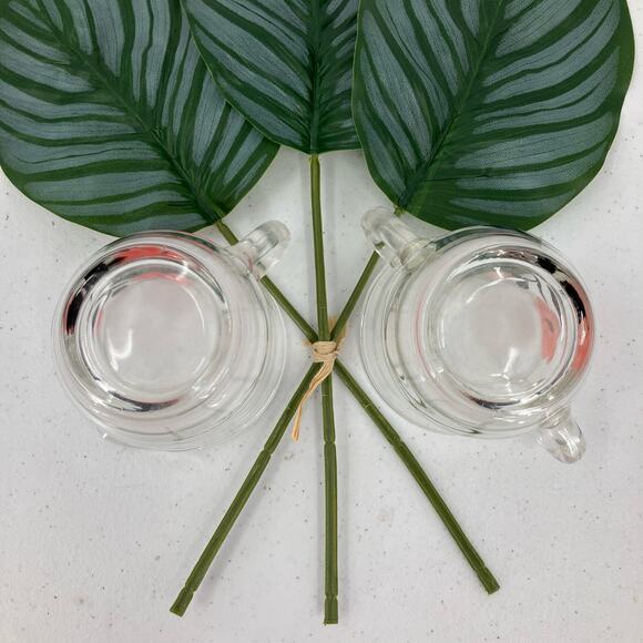 Vintage Bartlett Collins 1950's MCM Hand Painted Rose Flower Sugar Creamer Set - Picture 5 of 8